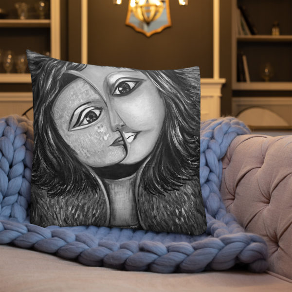 Premium Pillow | Great pillow with portrait of woman - Image 18