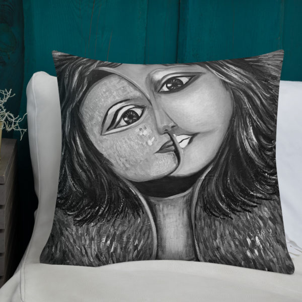 Premium Pillow | Great pillow with portrait of woman - Image 19