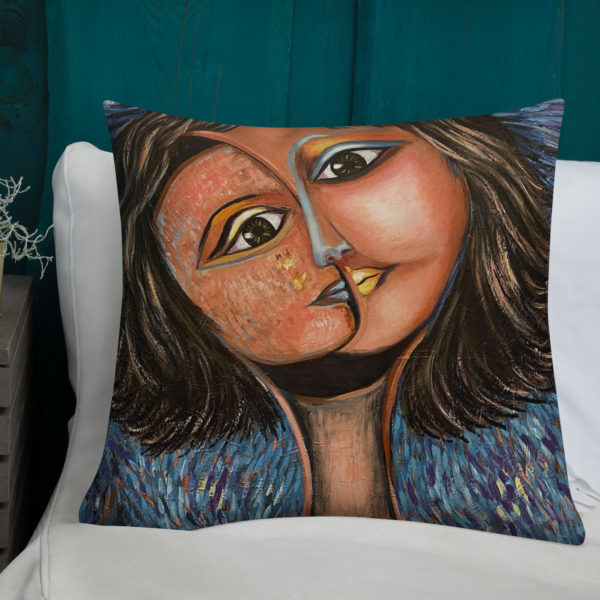 Premium Pillow | Great pillow with portrait of woman - Image 14