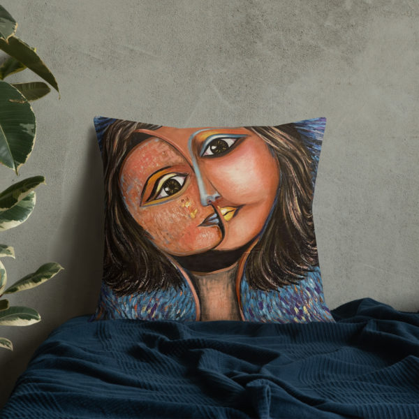 Premium Pillow | Great pillow with portrait of woman - Image 15