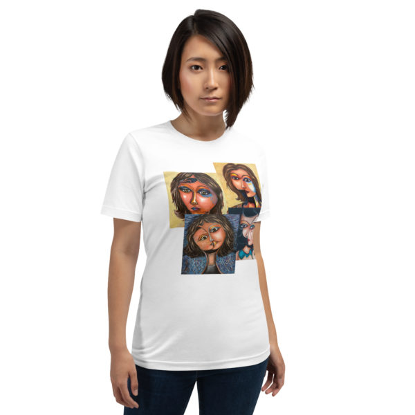 Trendy T-shirt | T-shirt with beautiful artwork composition design for woman - Image 5