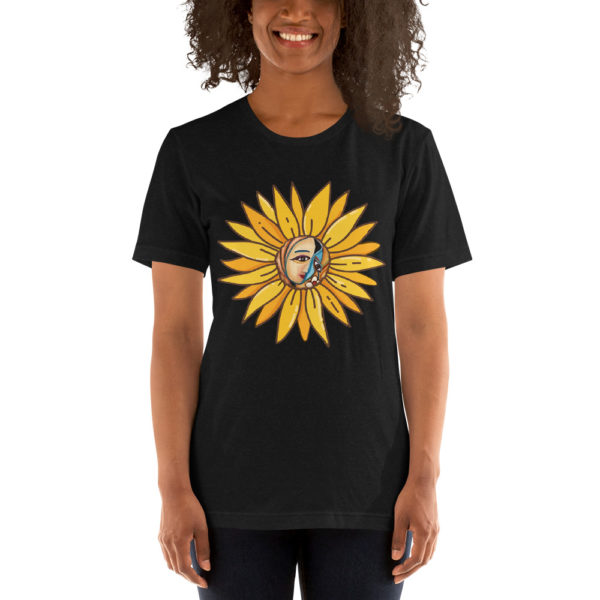 Funny sunflowers Unisex t-shirt