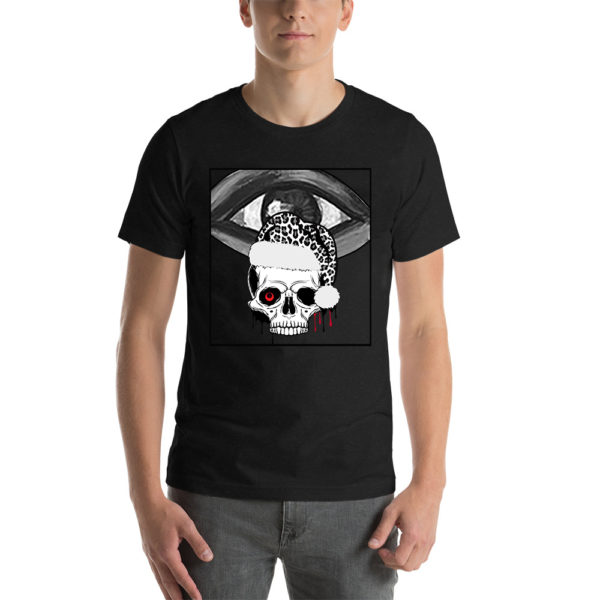 Skull and eyes Unisex t-shirt - Image 7