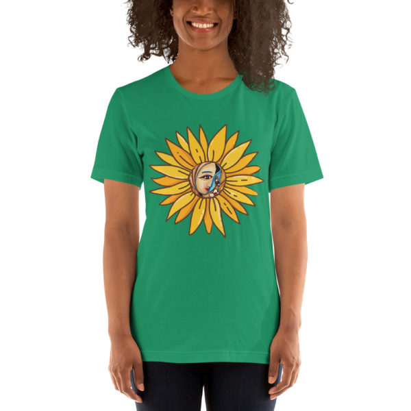 Funny sunflowers Unisex t-shirt - Image 3