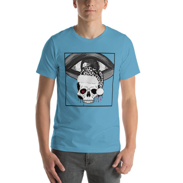 Skull and eyes Unisex t-shirt - Image 3