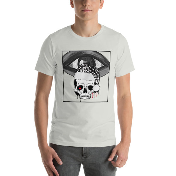 Skull and eyes Unisex t-shirt - Image 6