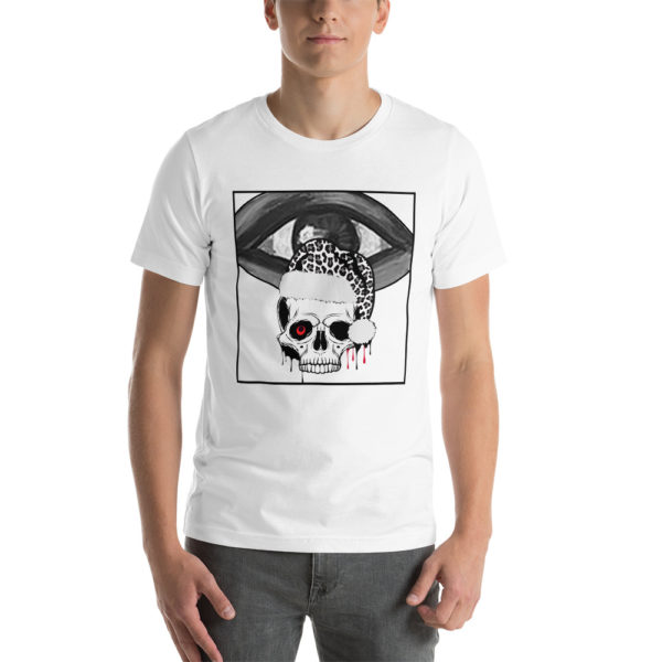 Skull and eyes Unisex t-shirt