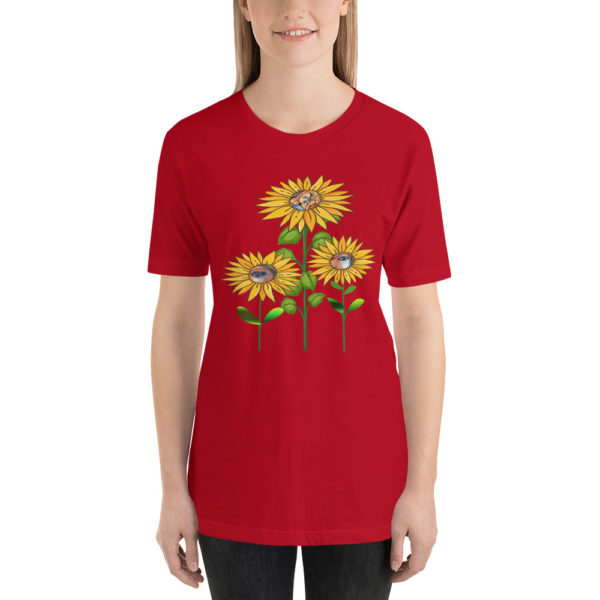 Beautiful Sunflowers Unisex t-shirt - Image 3