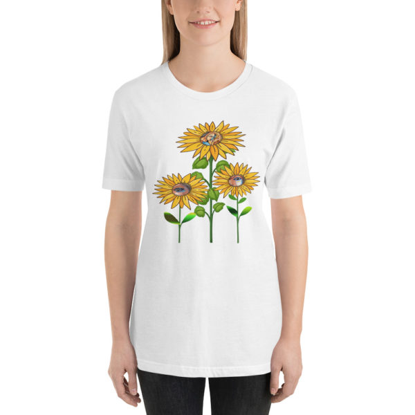 Beautiful Sunflowers Unisex t-shirt - Image 2